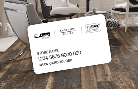 Shaw card | Kellum's Floors and More