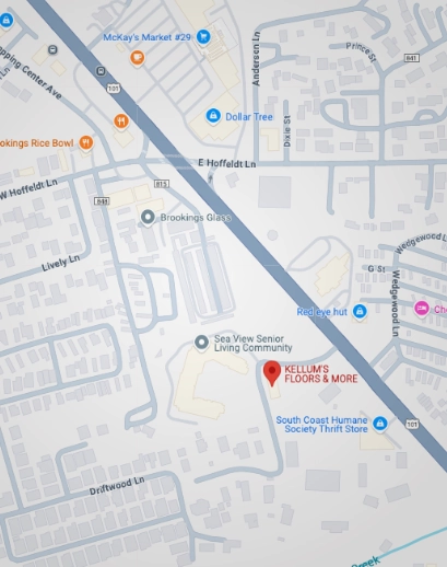 Map | Kellum's Floors and More